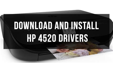How To Download And Install Hp 4520 Drivers Youtube