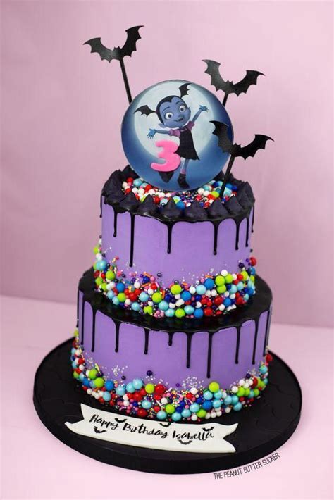 Stacy fue invitada a una fiesta de cumpleaños al estilo de halloween. Las tortas más originales para cumpleaños de Vampirina ...