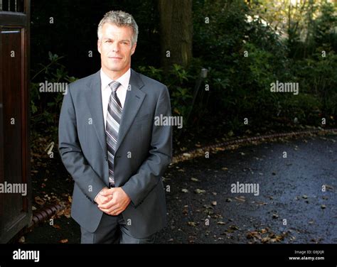 Celebrity Lawyer Nick Freeman Outside His Home In Mere Cheshire Following His Release On Bail