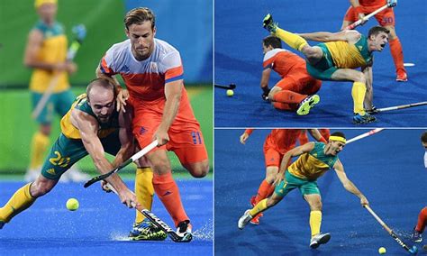 team australia s men s hockey team out in quarter finals after defeat to netherlands daily