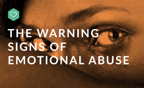 Signs And Symptoms Of An Emotionally Abusive Relationship