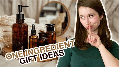 One Ingredient Ts 🎁 Super Simple Last Minute T Ideas Youtube