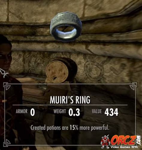 Skyrim Muiris Ring The Video Games Wiki