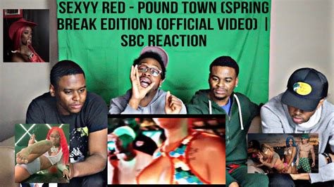 Sexyy Red Pound Town Spring Break Edition Official Video Sbc Reaction Youtube