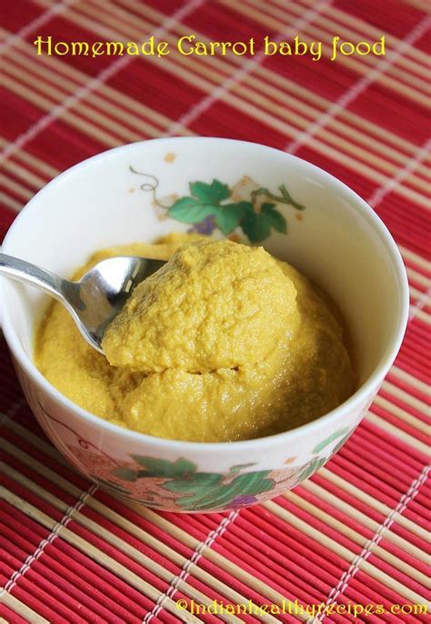 Never force your baby to eat a new food, instead give him time to develop a taste for it. Carrot baby food recipe, how to make homemade carrot baby ...
