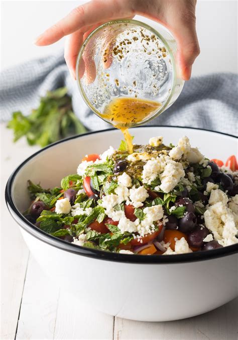 Chunky Mediterranean Salad Recipe Video A Spicy Perspective