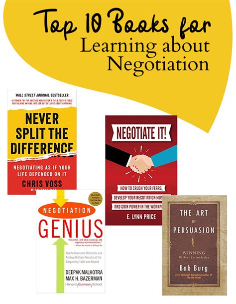 10 Of The Best Books On Negotiation On Amazon Junglefind