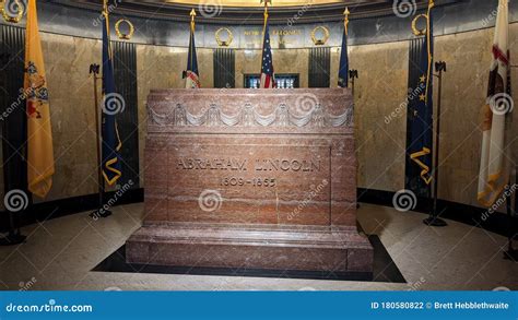 Abraham Lincoln Tomb Springfield Illinois Editorial Photography