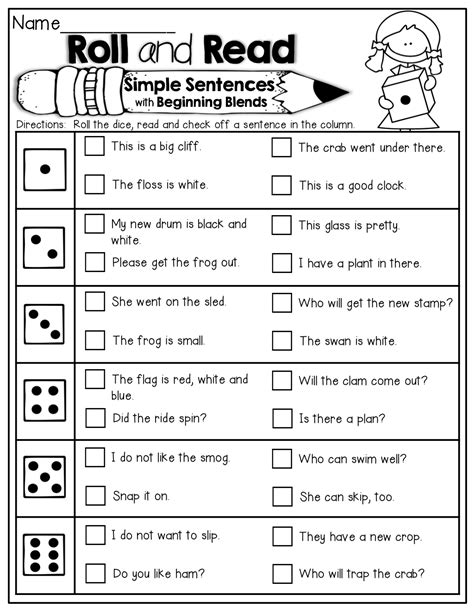 I Can Read Simple Sentences No Prep Set 2 Kindergarten Reading