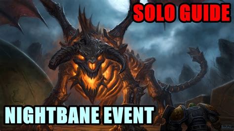 Sceret in bed with in my boos. SOLO GUIDE - the Nightbane Event (secret boss) - Smouldering Ember Wyrm - YouTube