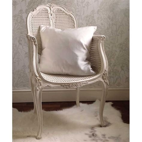 Sold and shipped by spreetail. Provencal Rattan White Chair | Bedroom chairs uk, Rattan ...