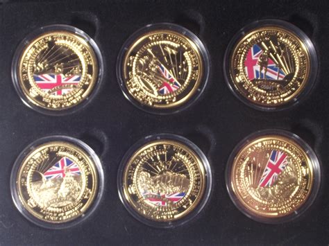 The First World War Centenary Crown Collection Six Golden Proof Coins