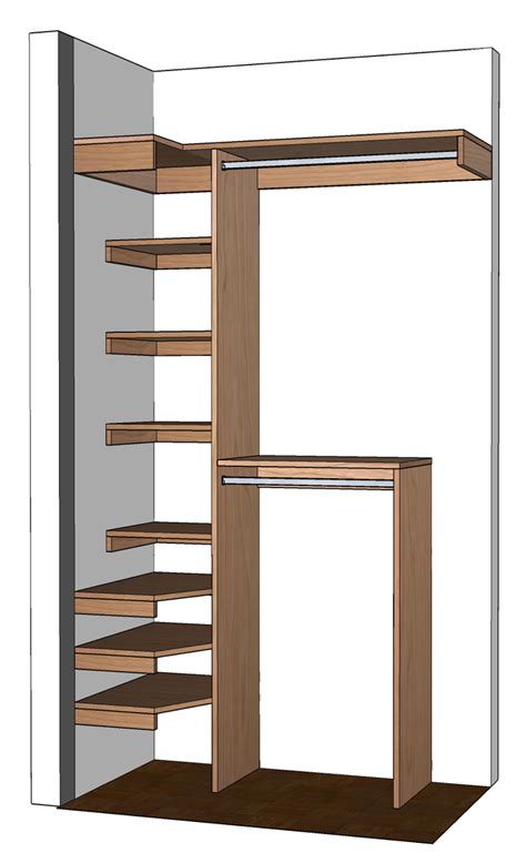 This brilliant diy custom closet organizer is not only easy to build, but makes creating your own custom closet configuration both simple and affordable! How to Build Diy Wood Closet Organizer Plans PDF Plans