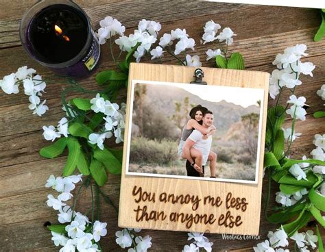 Funny Picture Frame You Annoy Me Less Than Anyone Else Funny Etsy