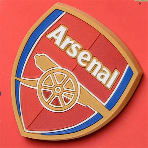 Arsenal Fridge Magnet Logo 3d