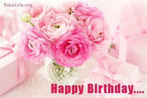 You deserve them a lot. Happy Birthday Wishes with Flowers' Images