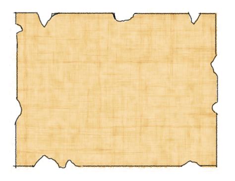 Blank Treasure Map Template