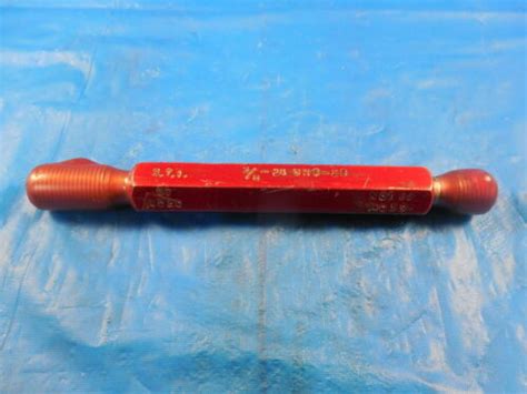 38 24 Unf 2b Sti Helicoil Thread Plug Gage 375 Go No Go Pds