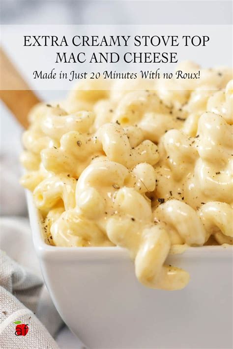 Extra Creamy Stovetop Mac And Cheese Recipe Mac And Cheese Creamy