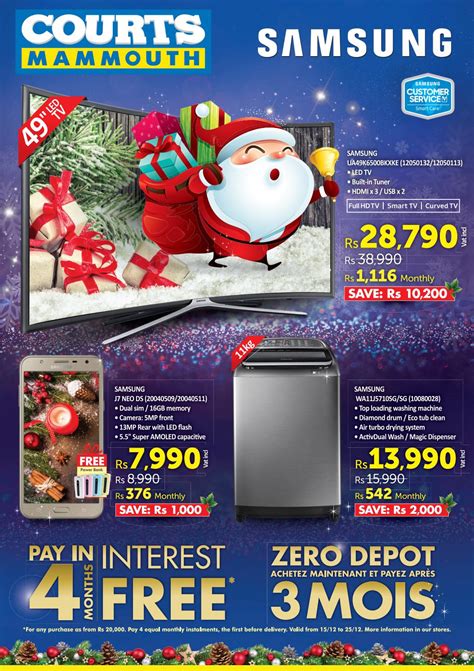 In order to locate the correct court record, you will need to know which. Courts Mammouth Mauritius - Samsung flyer Dec 2017 by ...