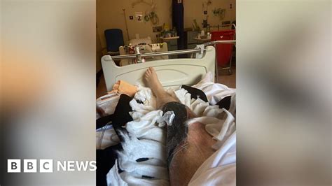 Flesh Eating Bug Knee Infection Almost Kills Swansea Dj Bbc News