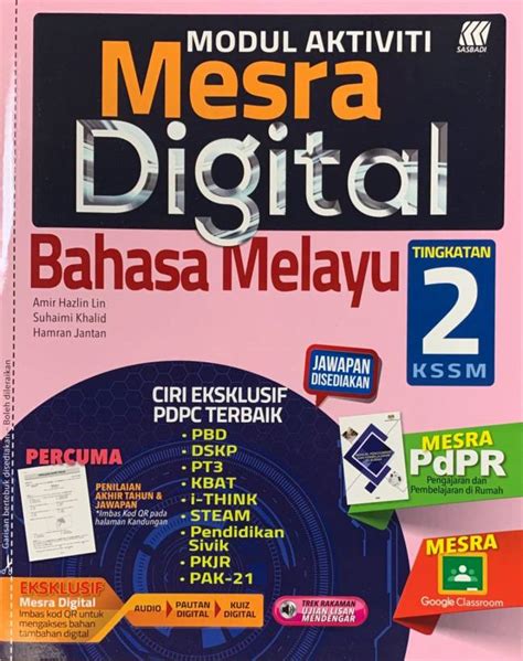 Buku Teks Bahasa Melayu Tingkatan Modul Aktiviti Mesra Digital Sexiz Pix