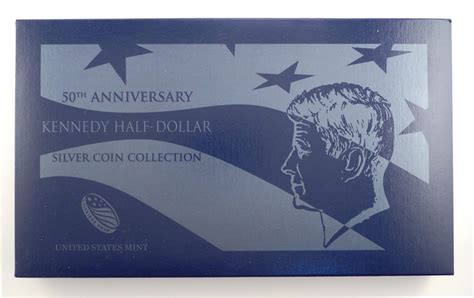 2014 Silver Kennedy Half Dollar 50th Anniversary 4 Coin Set