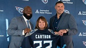 Amy Adams Strunk clears the air on Titans’ Mike Vrabel trade situation