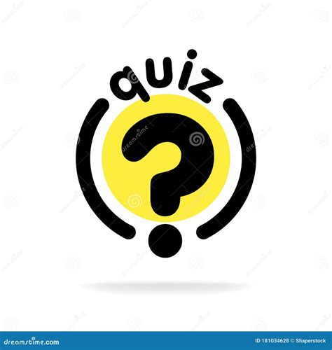 Quiz With Question Mark Sign Icon Questions And Answers Game Symbol