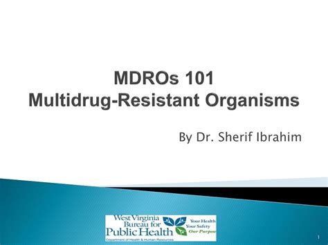 Ppt Mdros 101 Multidrug Resistant Organisms Powerpoint Presentation