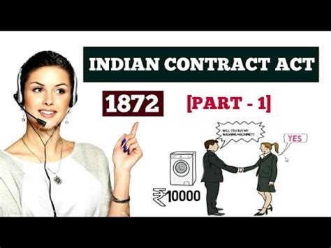 The provisions of the act apply to all. INDIAN CONTRACT ACT 1872 | BACKGROUND | IN HINDI & ENGLISH ...