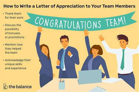 Maybe you would like to learn more about one of these? Letters of Appreciation To Team Members