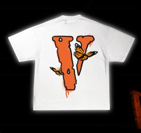 Vlone Vlone Juice Wrld 999 Tees Shirt Butterfly L Legends Two Pack