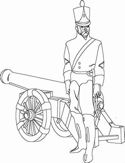 Importante fecha en la historia de venezuela, que marcó un paso determinante para alcanzar la independencia del dominio español. colorear José de San Martín - Jugar y Colorear
