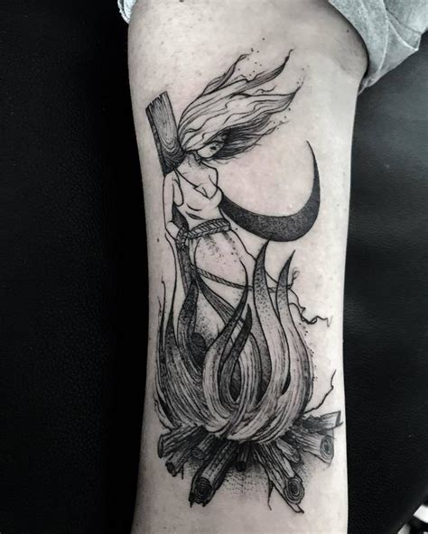 30 Wonderfully Witchy Tattoos Hand Tattoos Wiccan Tattoos Feminist