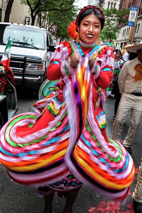 Mexican Day Parade 9182016 Dancer Photograph By Robert Ullmann Fine Art America
