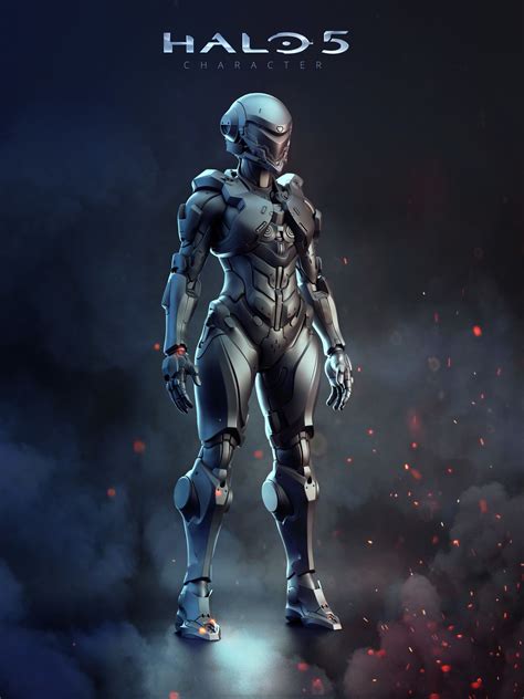 Halo 5 In 6 Days Pavel Kondratenko Halo Armor Female Armor Sci Fi