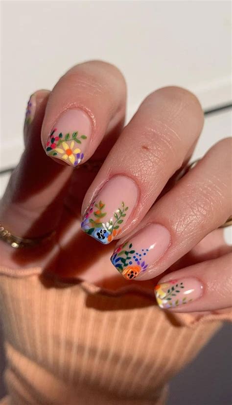 Summer Nail Art Ideas To Rock In 2021 Flower Tip Nails