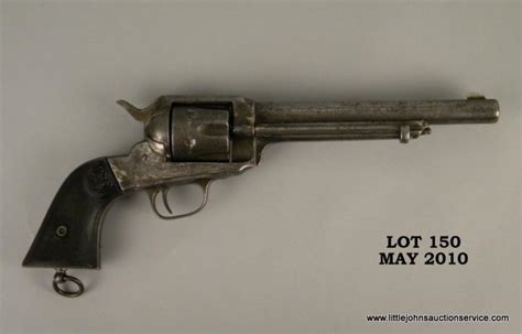 Remington Model 1870 Revolver Nsnv 44 Cal Single Action Bore Dark