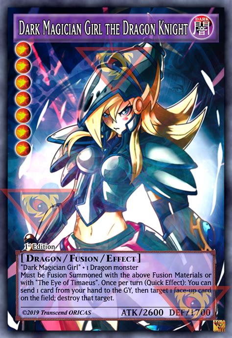 Orica Dark Magician Girl The Dragon Knight 02 Full Art — Transcend