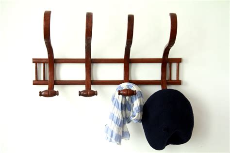 Bentwood Hat And Coat Rack Vintage Wood Rack Thonet
