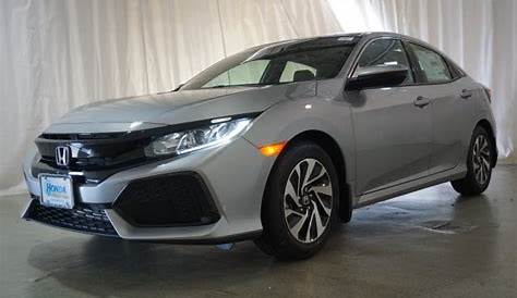 New 2019 Honda Civic Hatchback LX CVT 4dr Car in Jersey City #KU416506