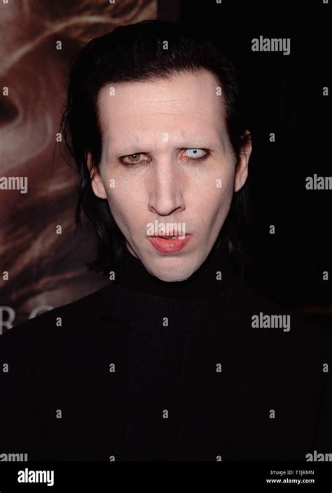 Los Angeles Ca November 17 1999 Rock Star Marilyn Manson At The
