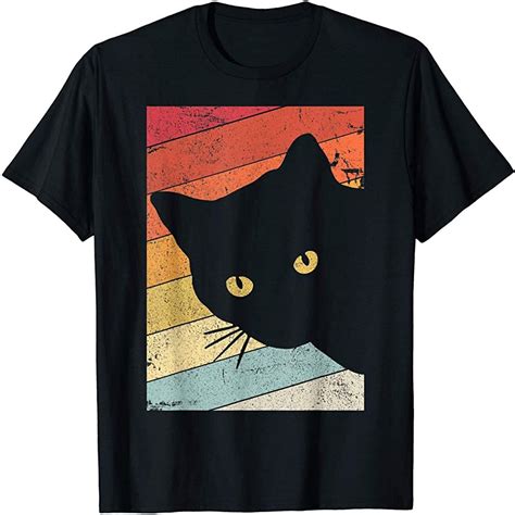 Cat Shirt Retro Style T Shirt Size Up To 5xl