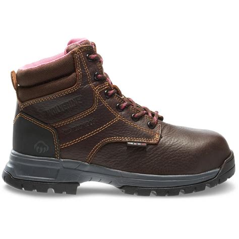 Wolverine Womens Piper Waterproof 6 Work Boots Composite Toe