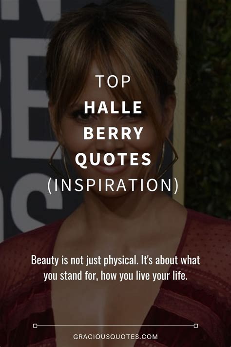 Top 41 Halle Berry Quotes Inspiration