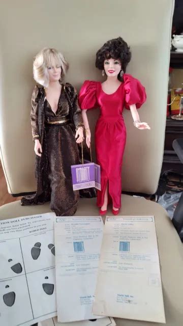 Dynasty World Dolls Alexis Colby And Krystle Carrington 3999 Picclick