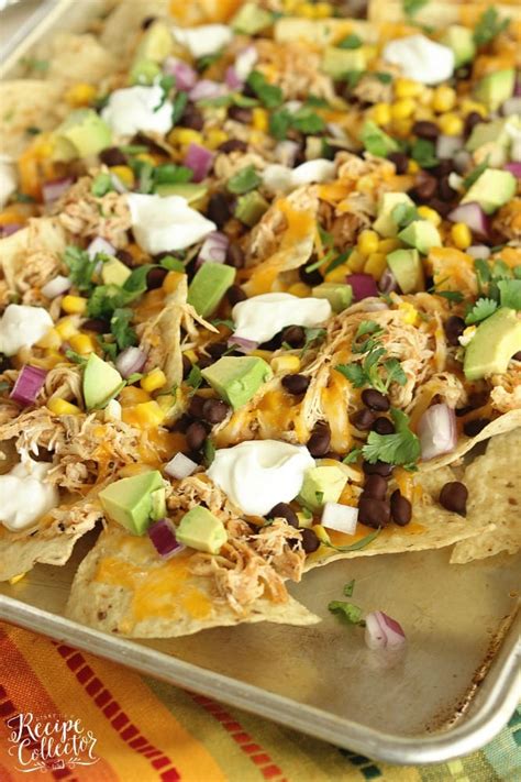 Slow Cooker Chicken Nachos Diary Of A Recipe Collector