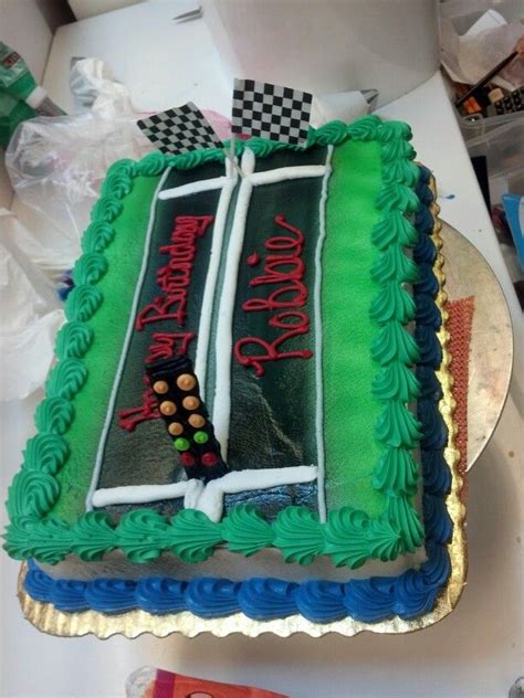 Drag Racing Cake Racing Cake Cars Birthday Cake 13th Birthday Parties