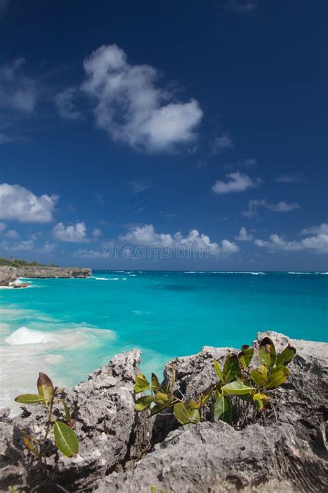 Bottom Bay Is One Of The Most Beautiful Beaches On The Caribbean Stock